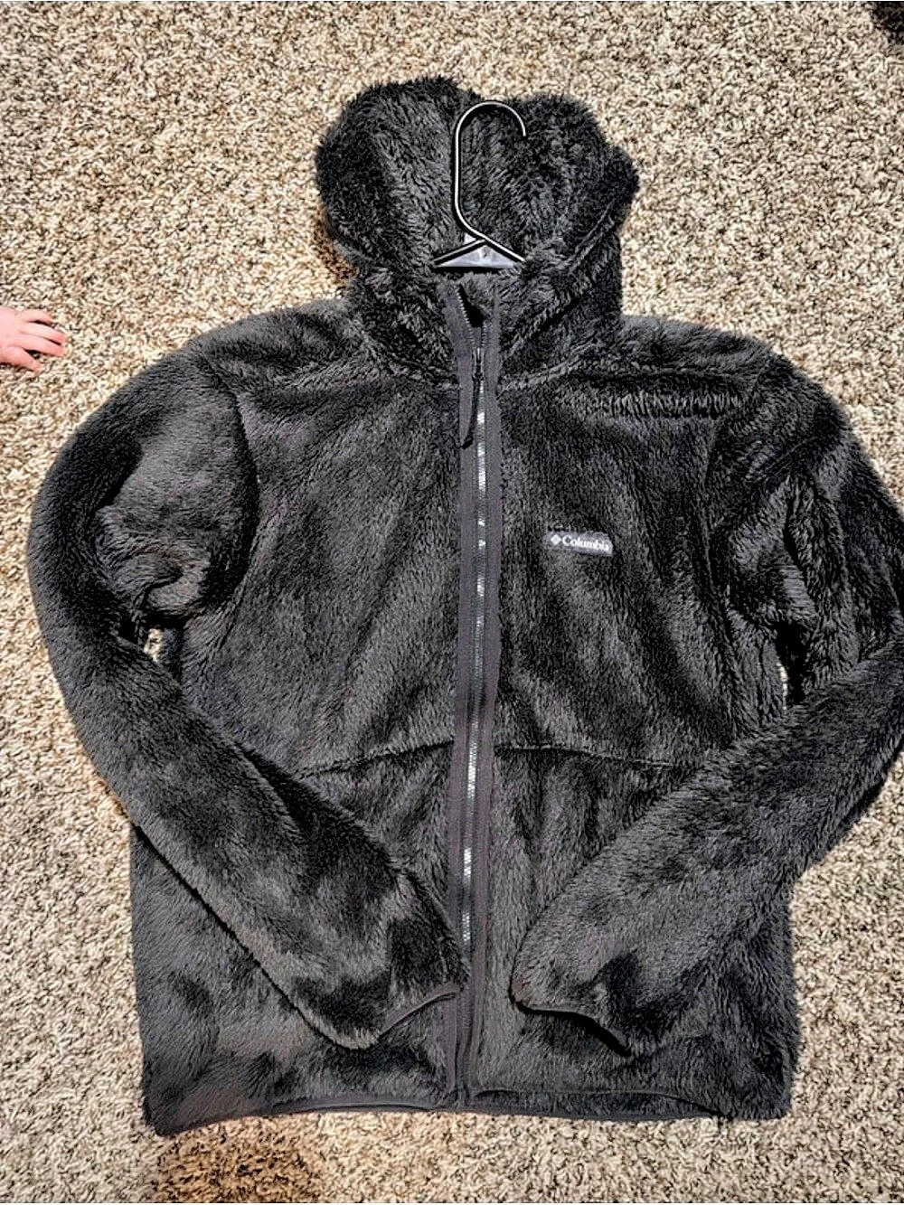 Columbia Fire Side II Sherpa Full Zip Fleece Jacket Black